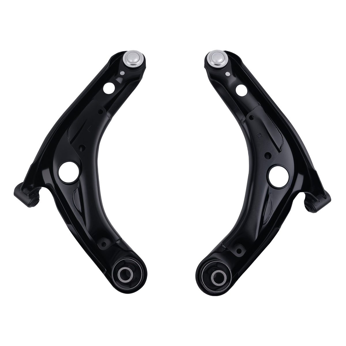 6x Front Lower Control Arm +Ball Joint compatible For Toyota Prius C 2012-2019 compatible For Yaris 07-14