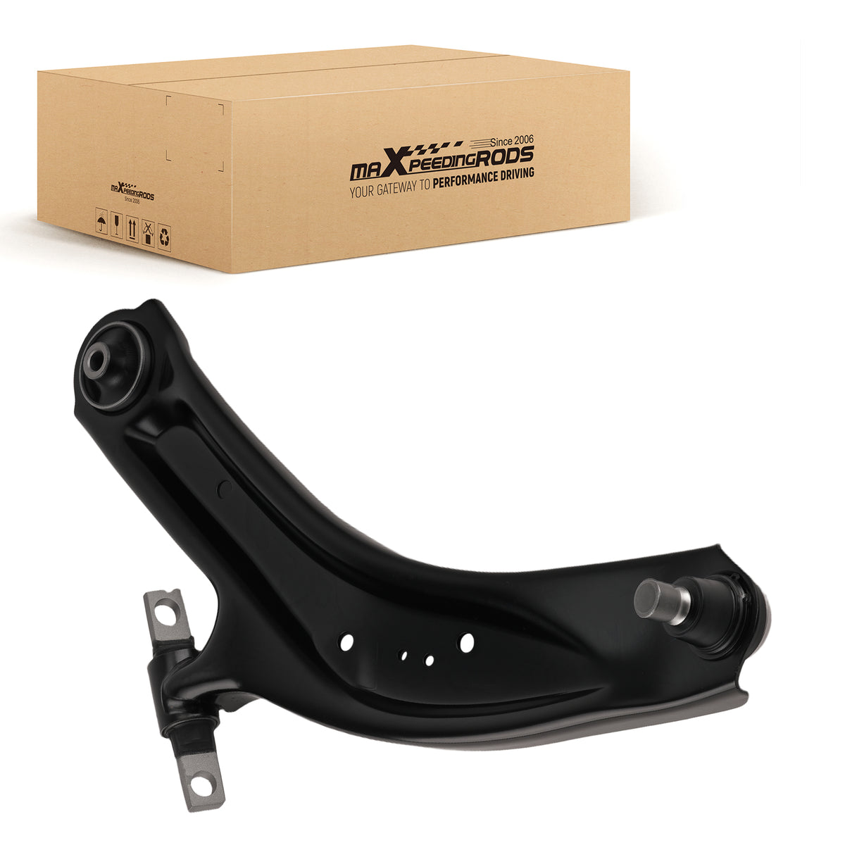 Front Left Lower Control Arm Ball Joint compatible For Nissan Rogue Sport 2014-2022 Qashqai