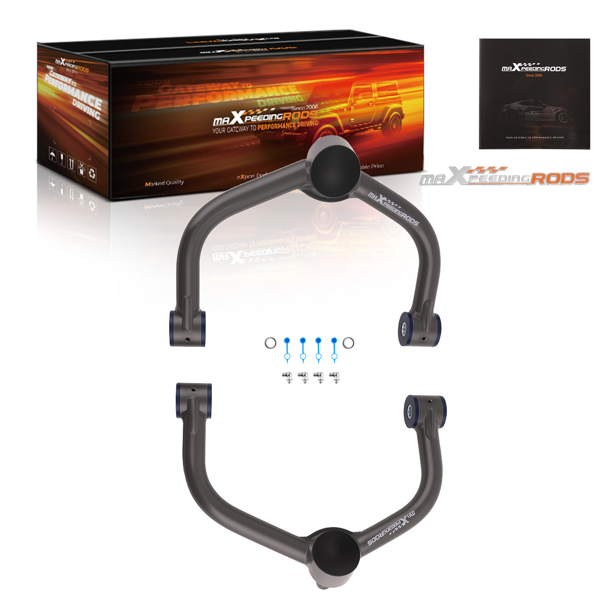 Front Upper Control Arms For 2"-4" Lift For 2006-2023 compatible For DODGE RAM 1500 4WD 4x4