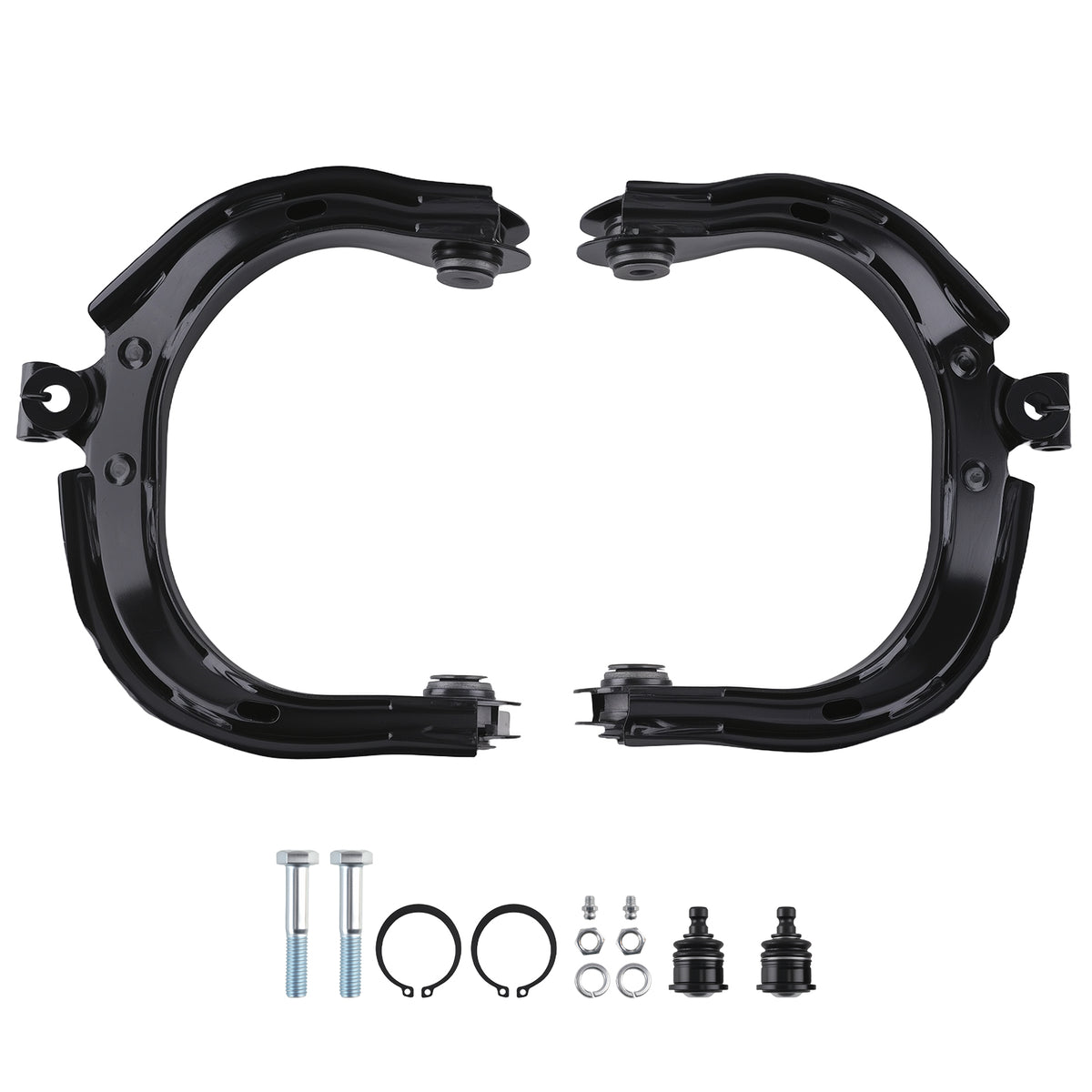 Front Upper Control Arms Ball Joint For 02-09 compatible For Chevy Trailblazer compatible For GMC Envoy compatible For Buick