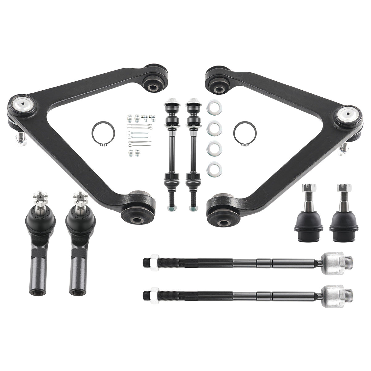 10x Front Control Arm Kit compatible For Dodge Ram 1500 RWD 2002 2003 2004 2005 K7424 K7411