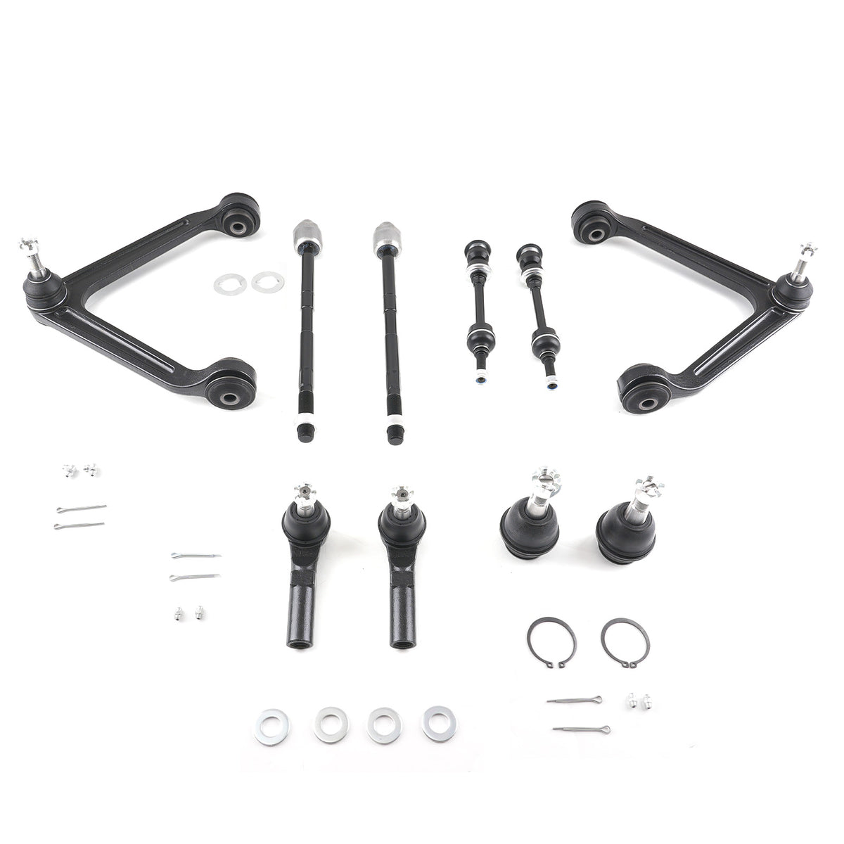 10x Front Control Arm Kit compatible For Dodge Ram 1500 RWD 2002 2003 2004 2005 K7424 K7411