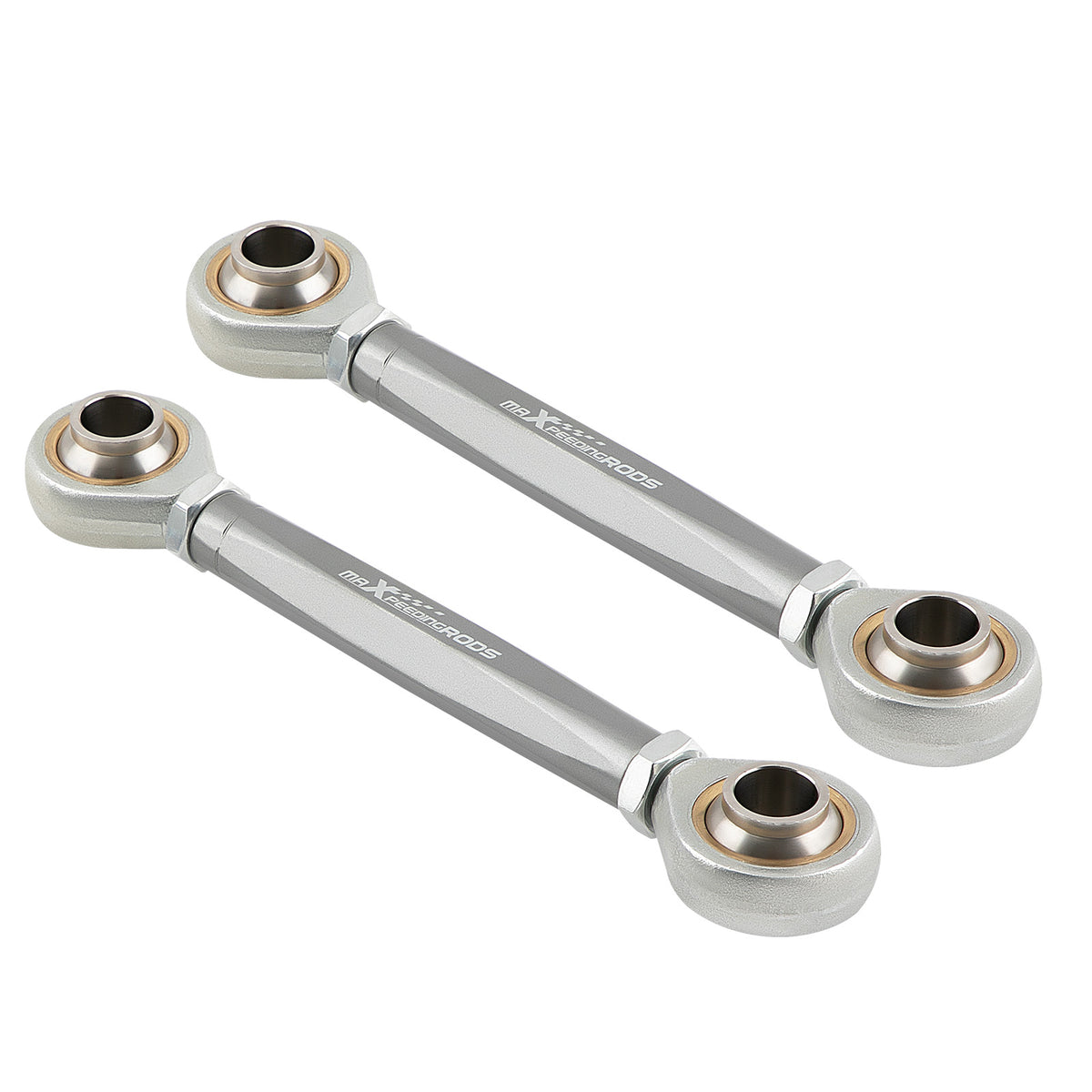 Adjustable Front Sway Bar End Links 2.5-6" Lift compatible For Jeep Wrangler JK JL 2007-21