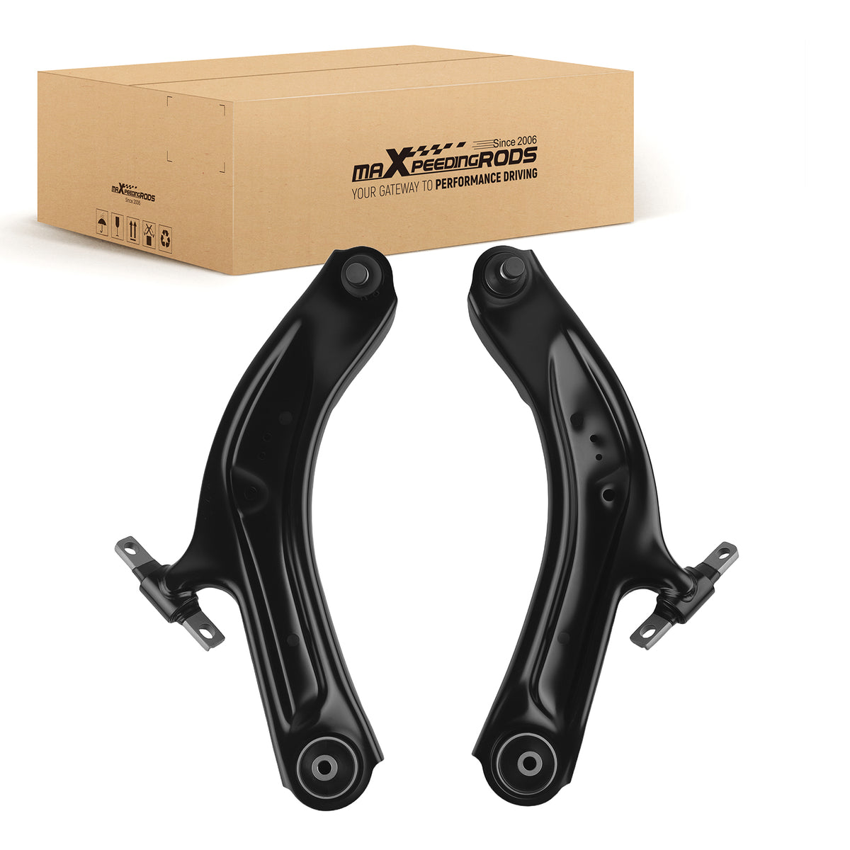 Front Lower Control Arm Ball Joint LH RH Side For 2014 - 2020 compatible For Nissan Rogue Sport