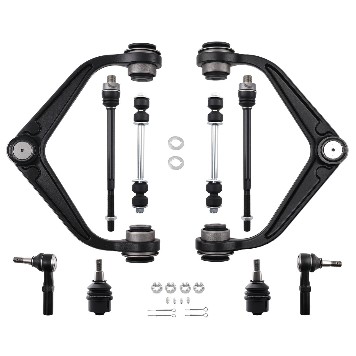 10x Front Upper Control Arms Ball Joints For 2011 - 2019 compatible For Chevy Silverado 3500 HD