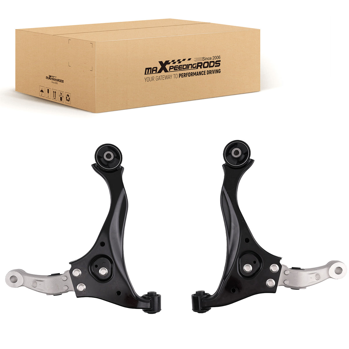 Front Lower Control Arm Passenger Driver compatible For Hyundai Sonata 2006-2010 RK641392