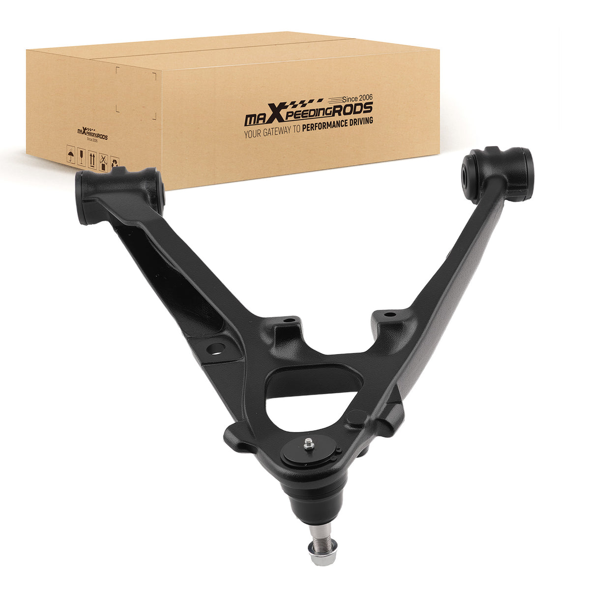 RH Front Right Lower Control Arm w/Ball Joint compatible For Chevy Silverado 1500 K620889