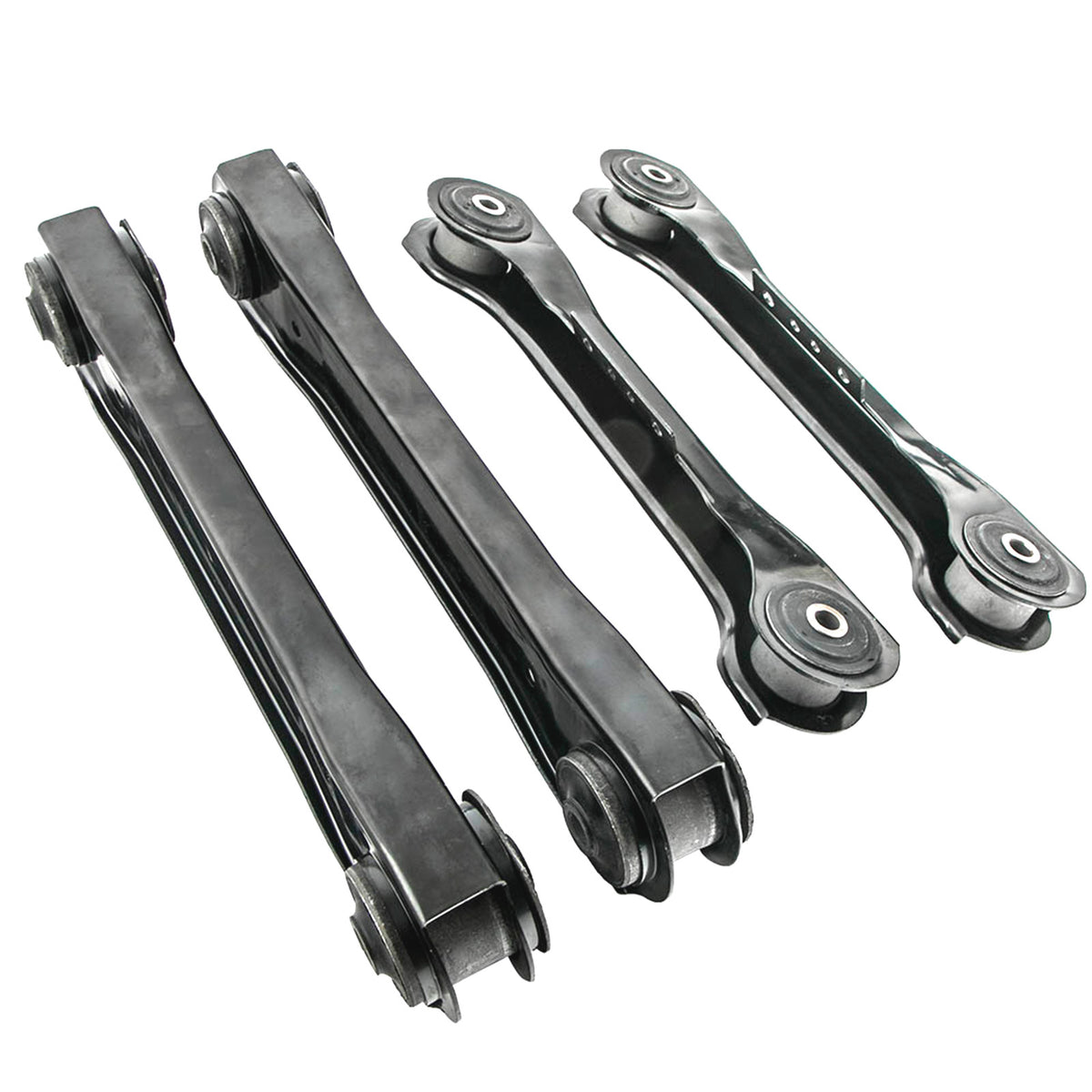 4pcs Rear Upper Lower Control Arms Left & Right Kit compatible For Jeep Wrangler 97-06