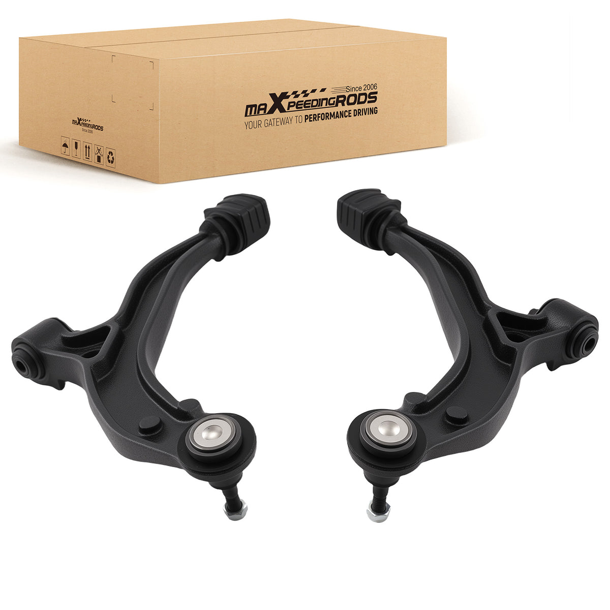Front Lower Left Right Control Arm compatible For Chrysler Voyager 01-03 K620004 K620005