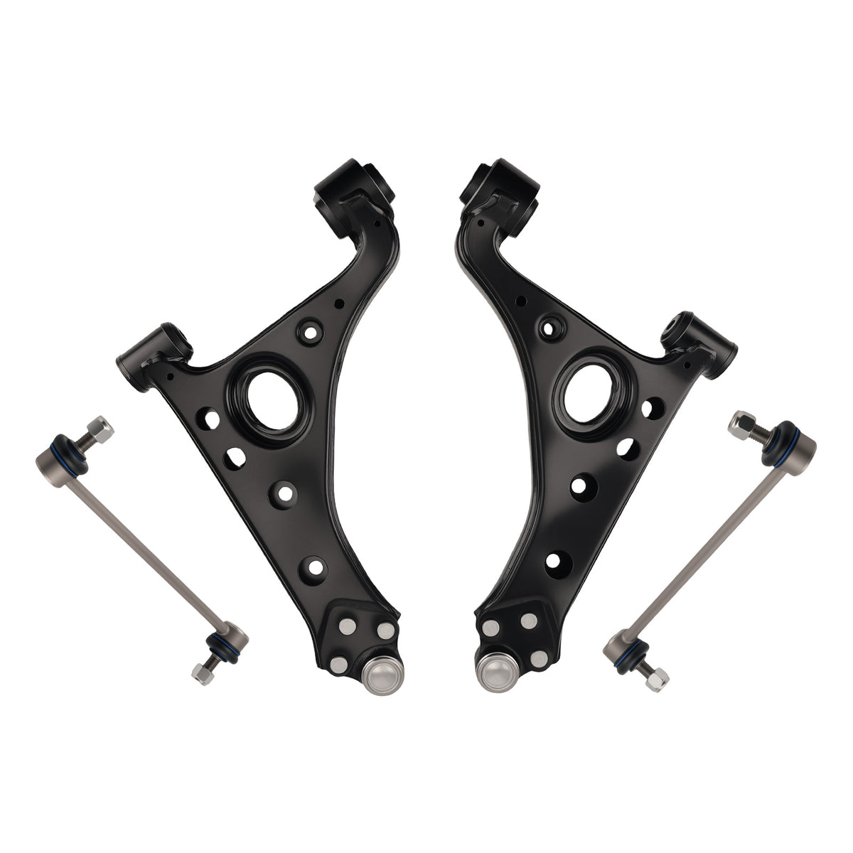 Front Lower Control Arms Sway Bar Links compatible For Buick Encore 2013-2022 compatible For Chevy Trax