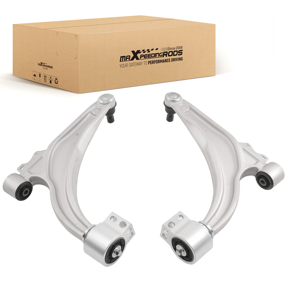 Front Lower Control Arm w/ Ball Joint For 2012-2017 compatible For Buick Verano compatible For Chevy Cruze