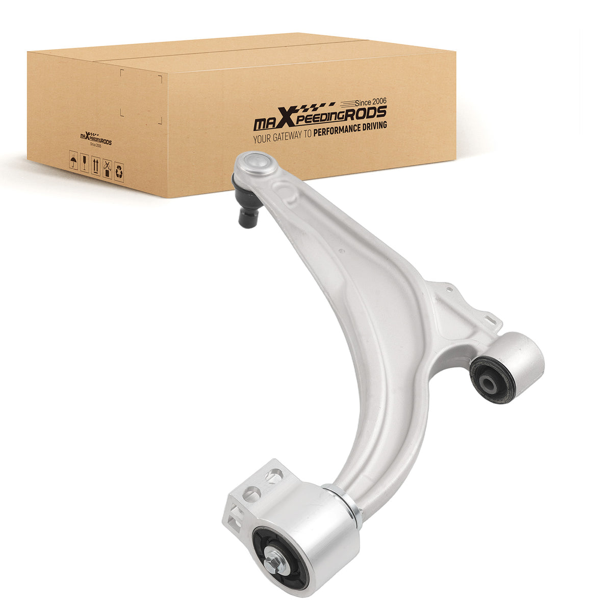 Front Right Lower Control Arm For 2011-2015 compatible For Chevy Volt Cruze 2012-2017 Verano