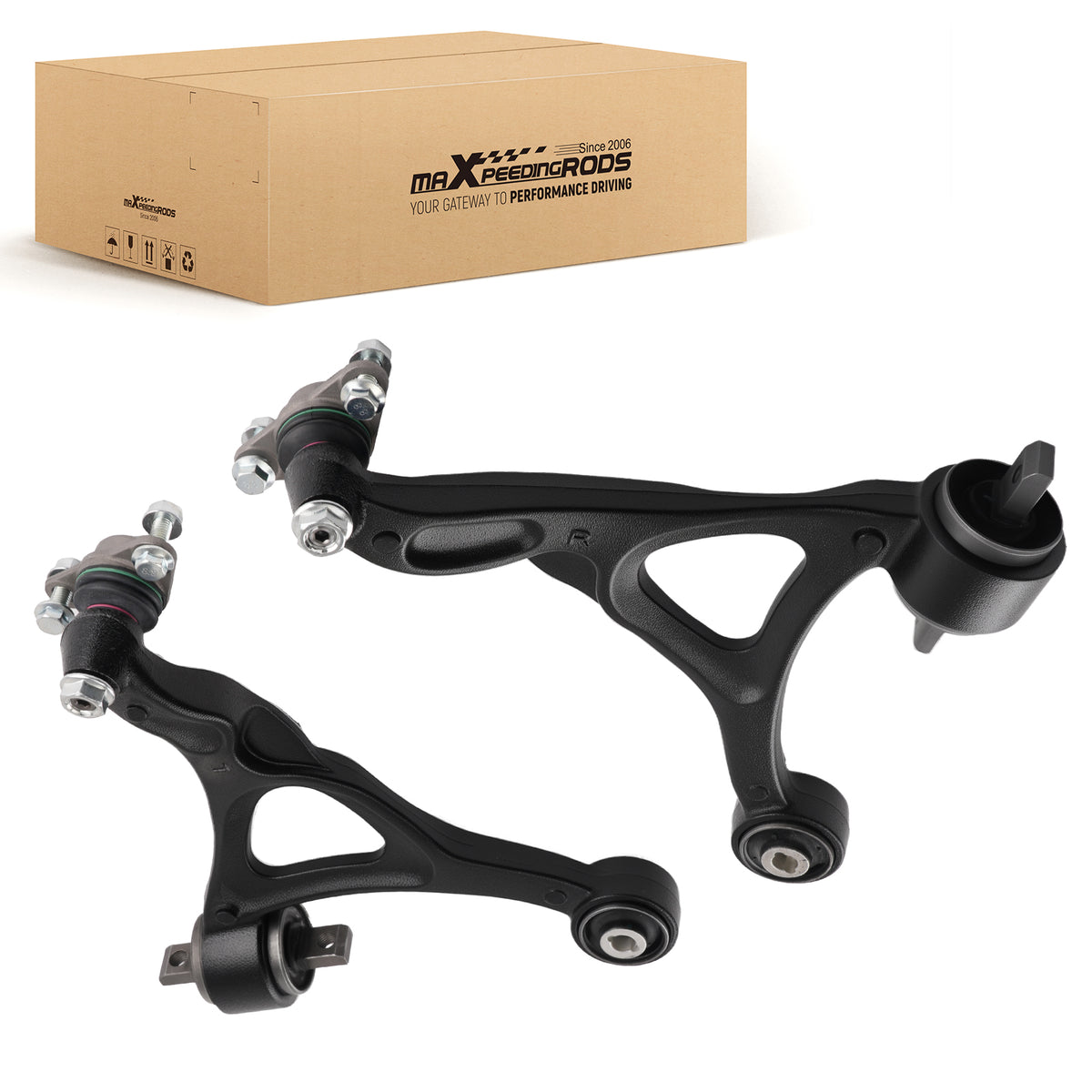 4x Front Lower Control Arm +Ball Joint compatible For Volvo XC90 2003-2013 2014 K500153