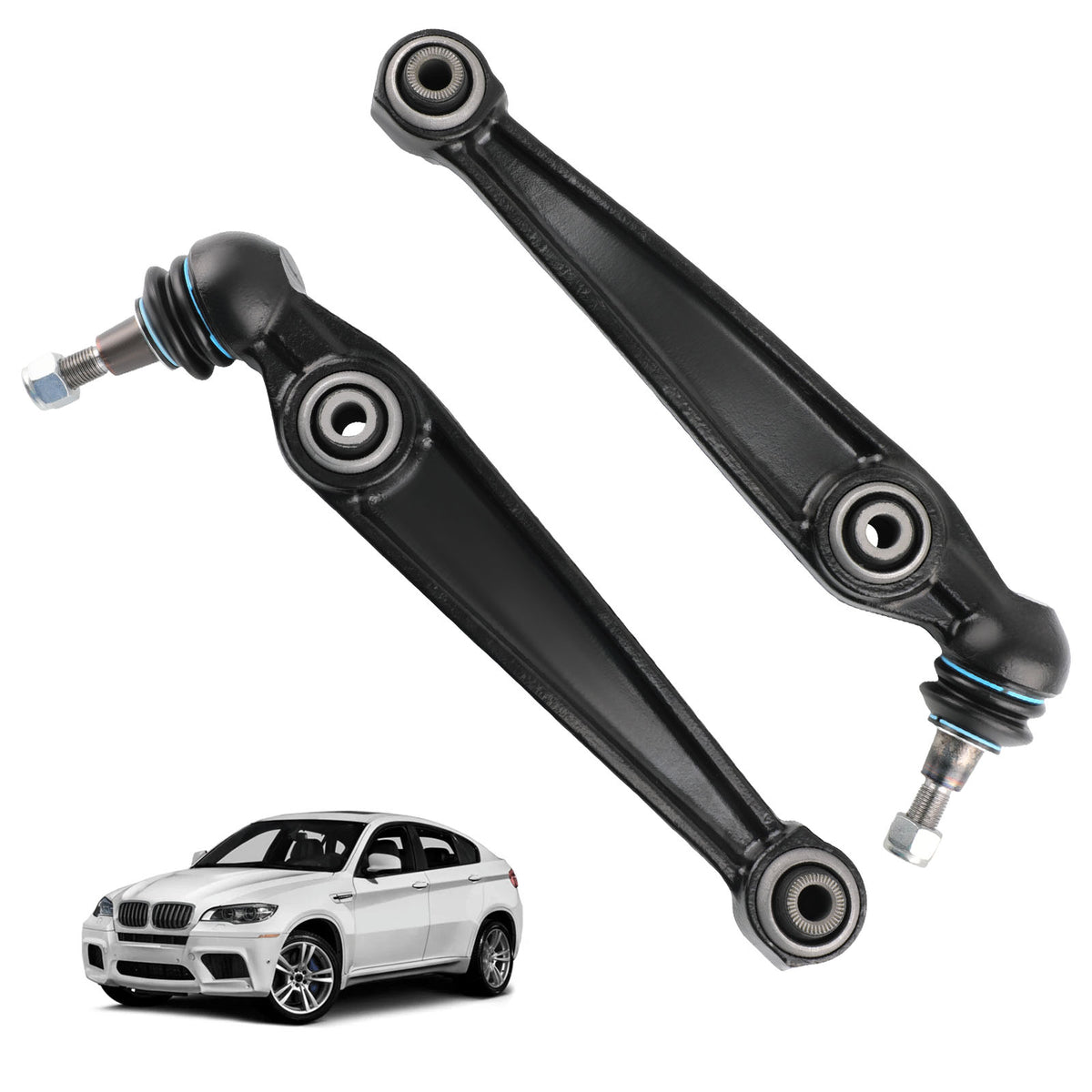 Compatible For BMW X5 X6 2009-2013 Front Lower Rearward Wishbone Control Arm w/ Ball joint