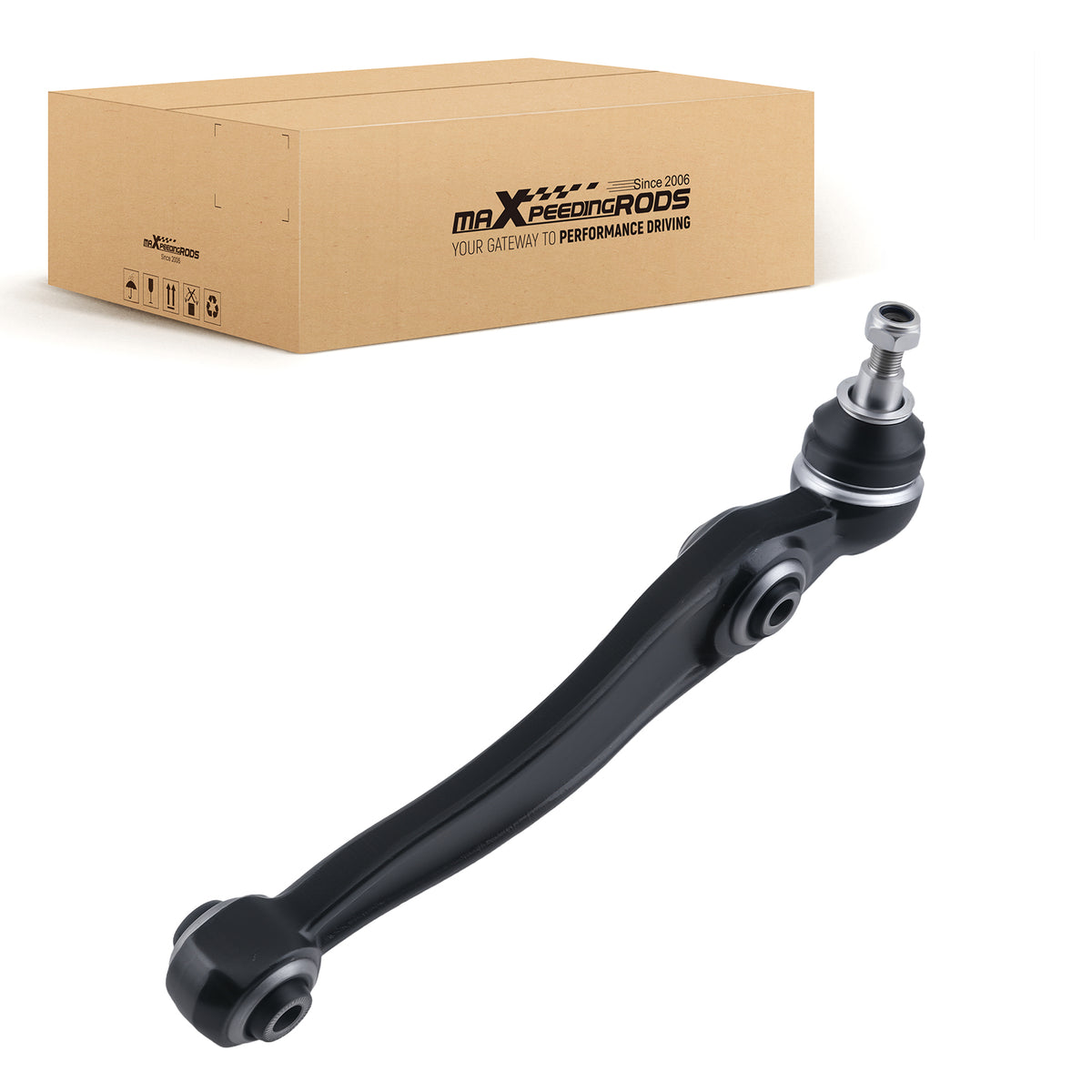 Front Left Lower Rearward Control Arm w/ Ball Joint For 2007-2013 2014 compatible For BMW X5 X6