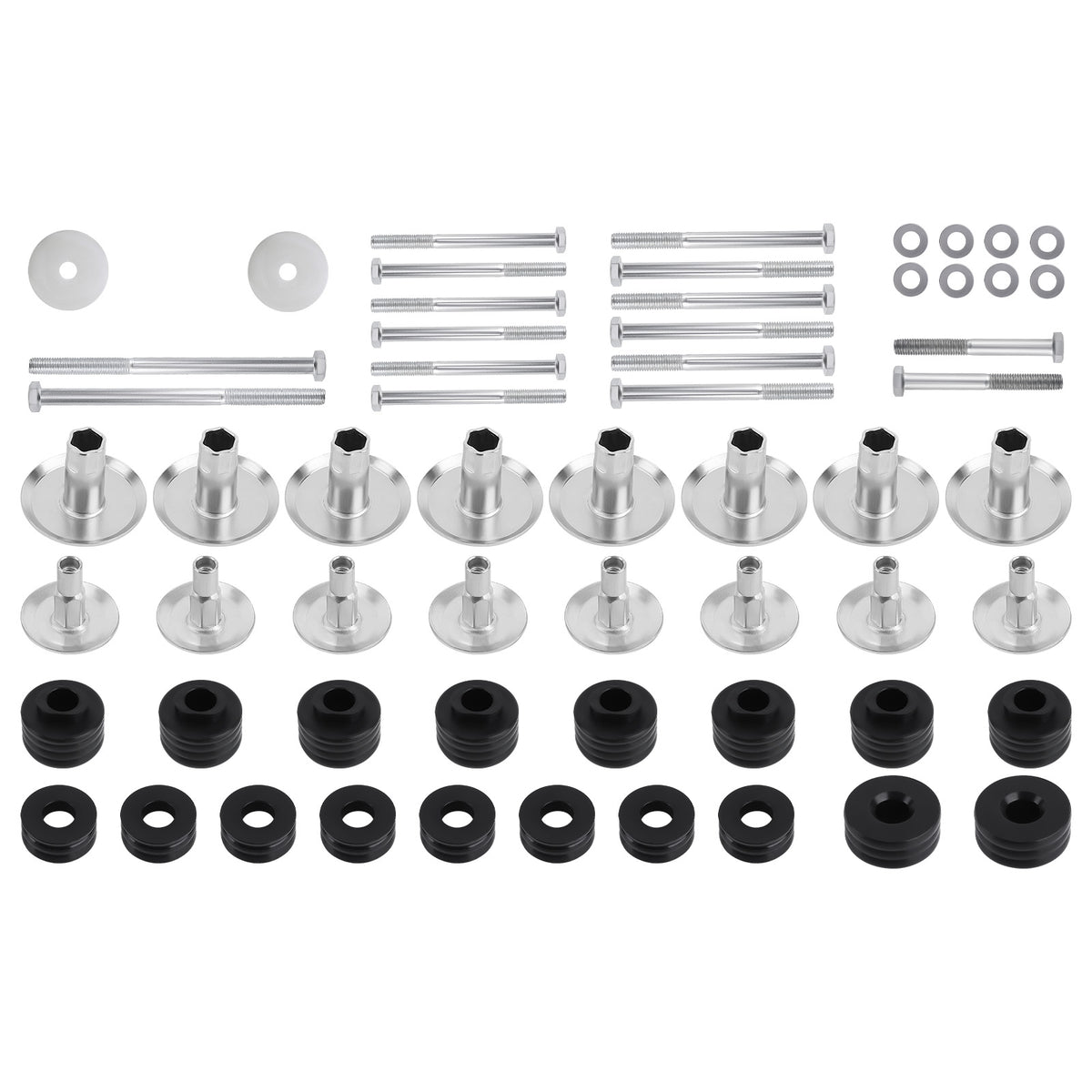 Heavy Duty Cab Mount Kit compatible For Ford F-250 F-350 1999-2007 KF04058BK