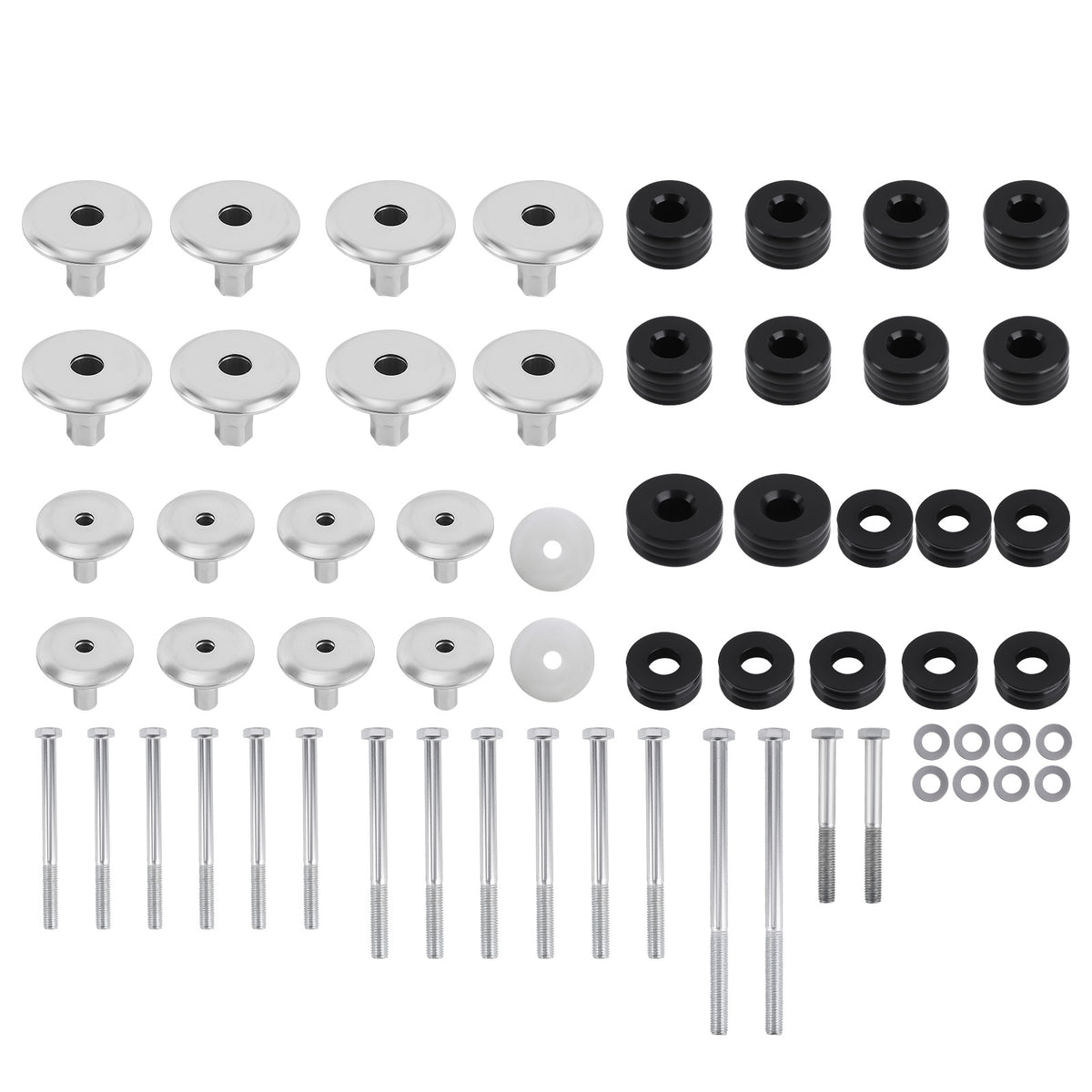 Heavy Duty Cab Mount Kit compatible For Ford F-250 F-350 1999-2007 KF04058BK
