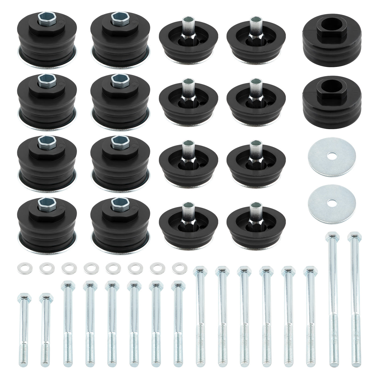Body Cabs Mount Kit LHRH compatible For Ford F250 F350 compatible For Super Duty 2008-16 2WD 4WD