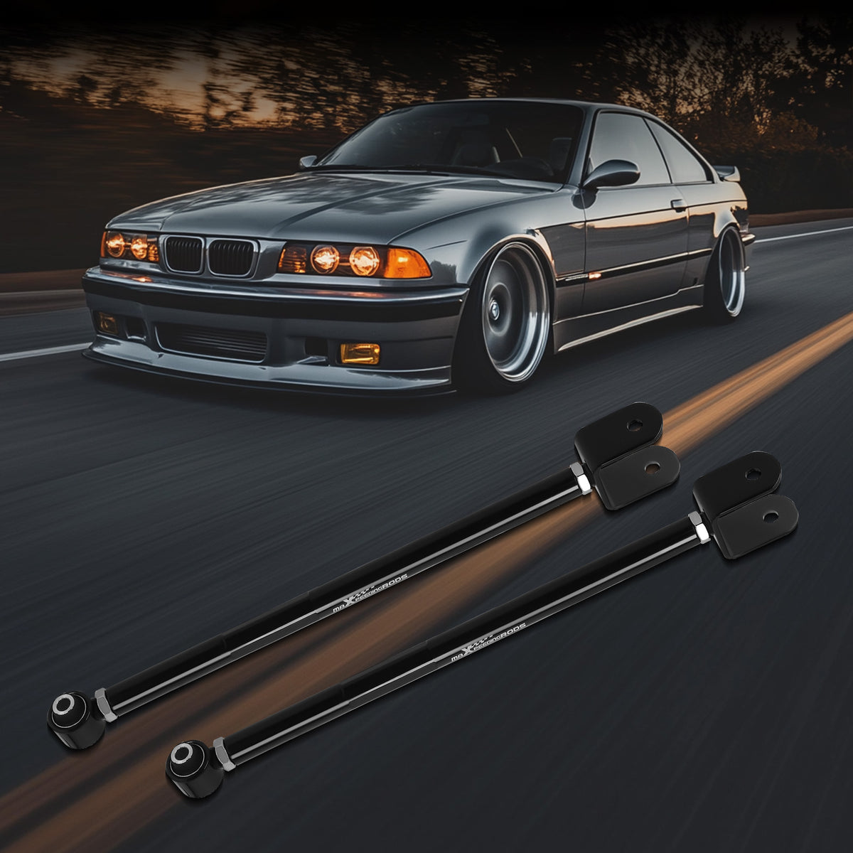 Adjustable Rear Lower Coil Camber Control Arm Toe compatible For BMW 3 Series E36 E46 Z4 X3