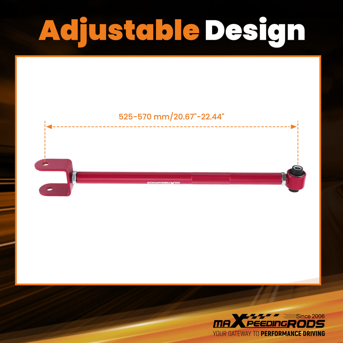 2x Rear Lower Control Arms/ Bar/ Rod Camber Kits compatible For BMW 95-05 E46/E36 Aluminum