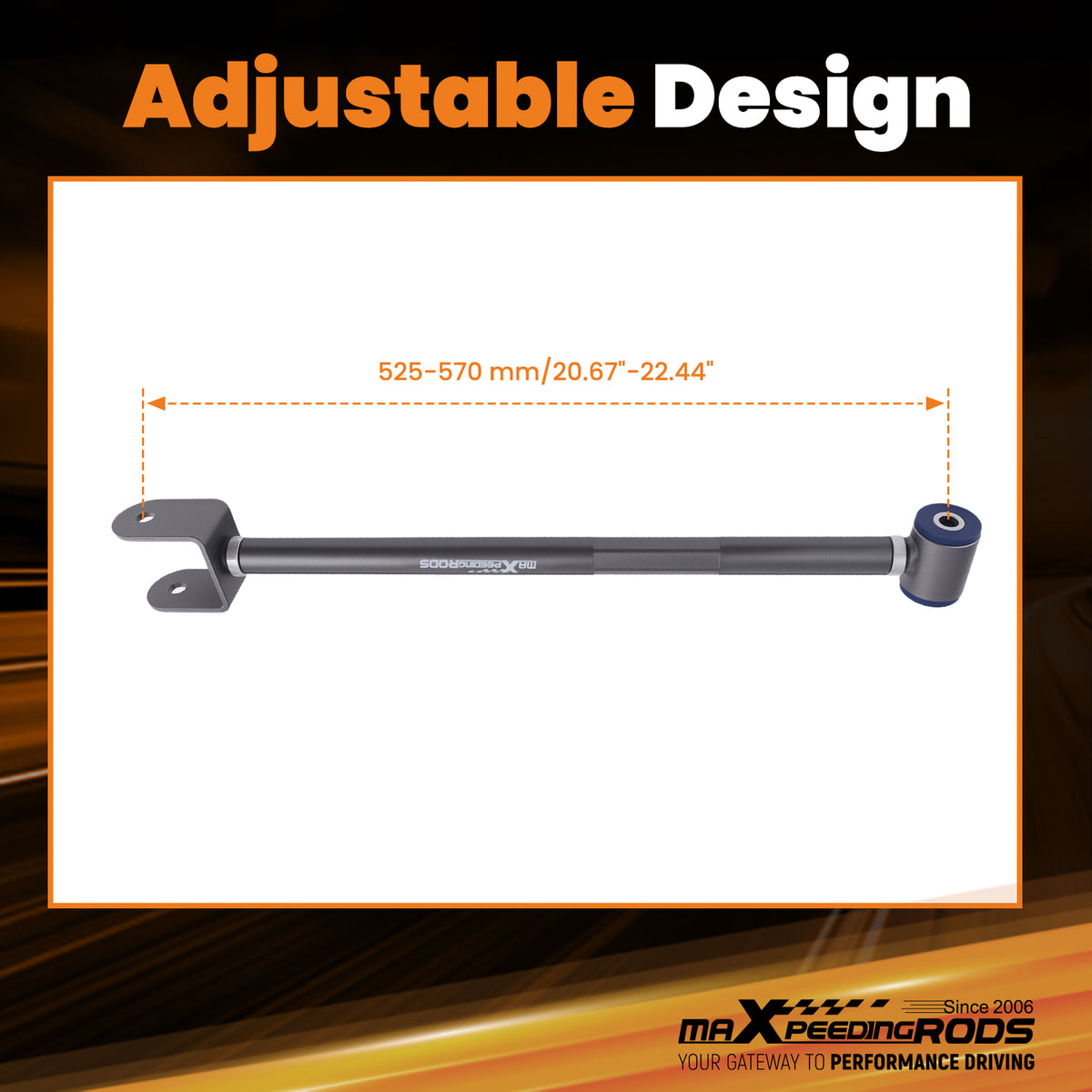 Adjustable Rear Camber Control Arms Kit compatible For BMW E36 E46 3 Series 325i E83 X3 Z4