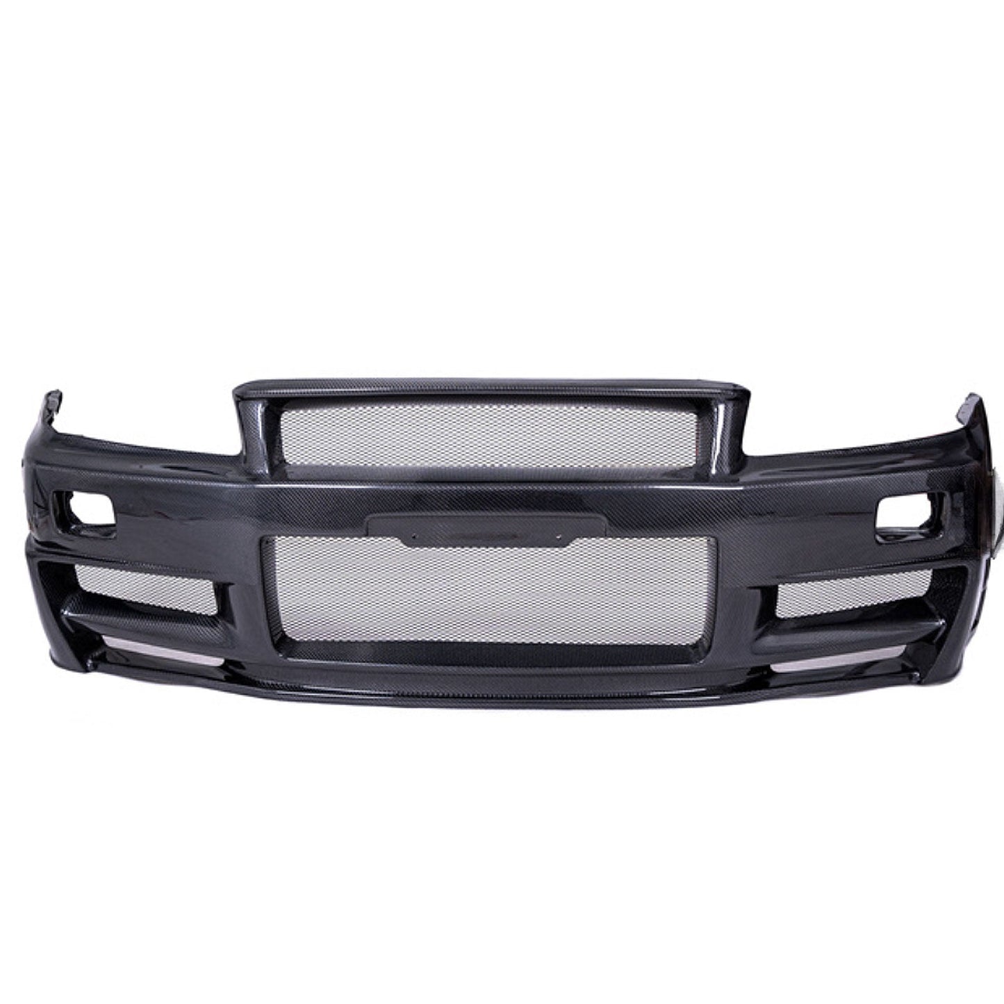 Full Carbon Fiber Z Tune Style Front End Conversion Kit for Nissan Skyline R34 GTT GTR