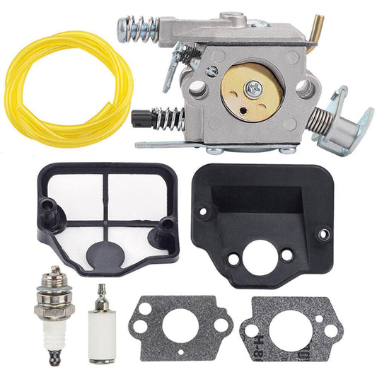 CARBURETOR FOR HUSQVARNA 136 137 141 142 36 41 CHAINSAW AIR FILTER FUEL LINE