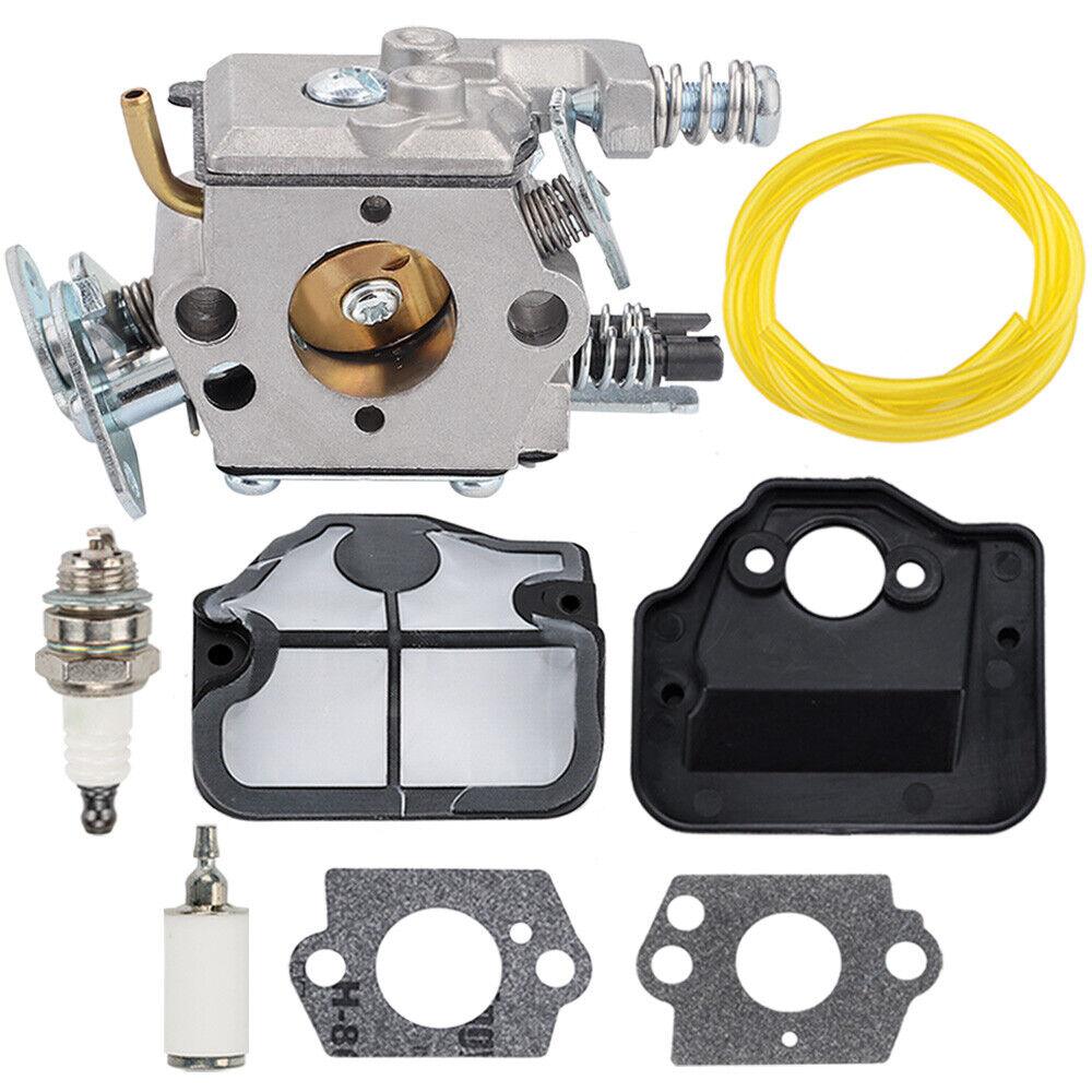 CARBURETOR FOR HUSQVARNA 136 137 141 142 36 41 CHAINSAW AIR FILTER FUEL LINE