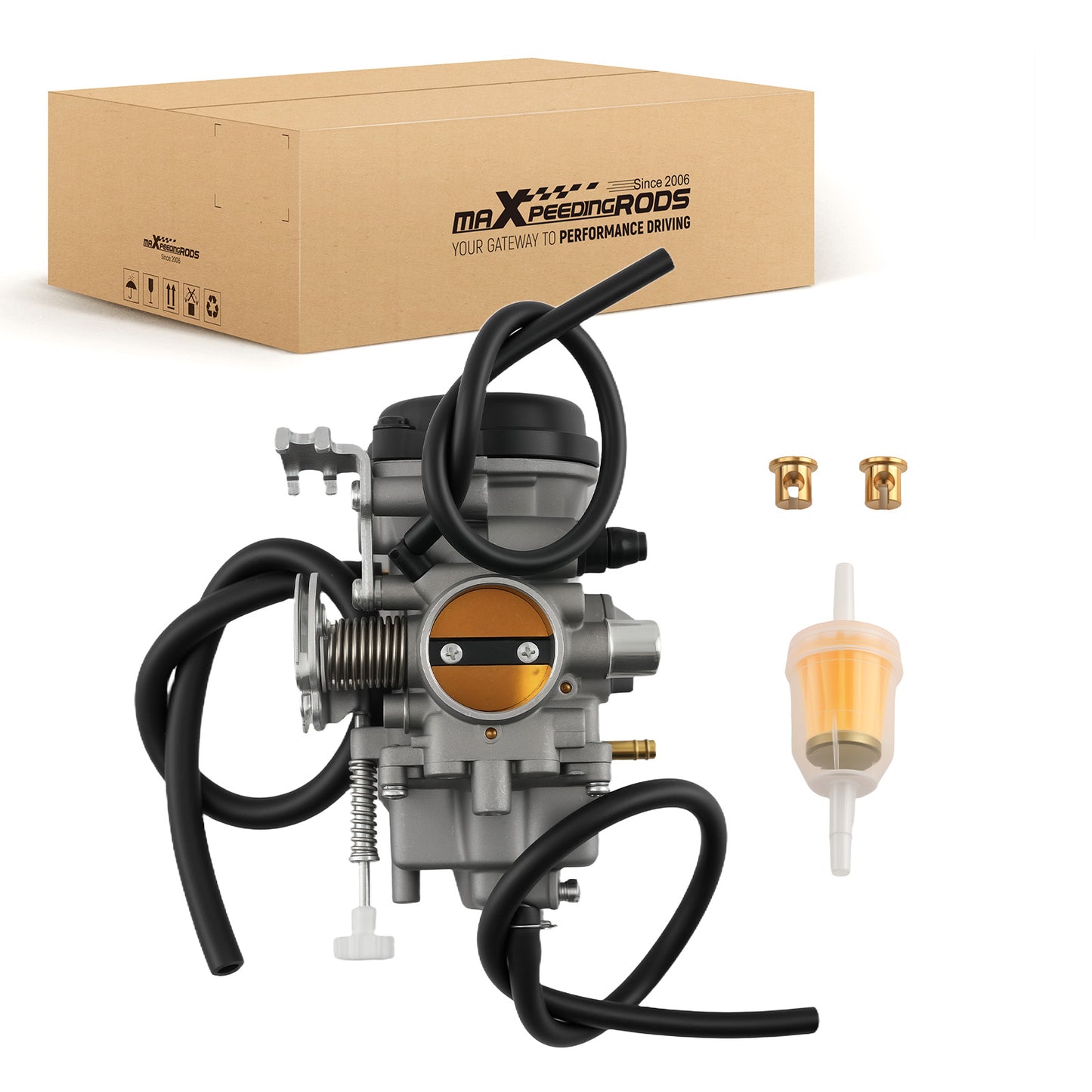 CarbCarburetor Assembly compatible For Suzuki GZ250 1999-2015 1320013F30 1320013F40