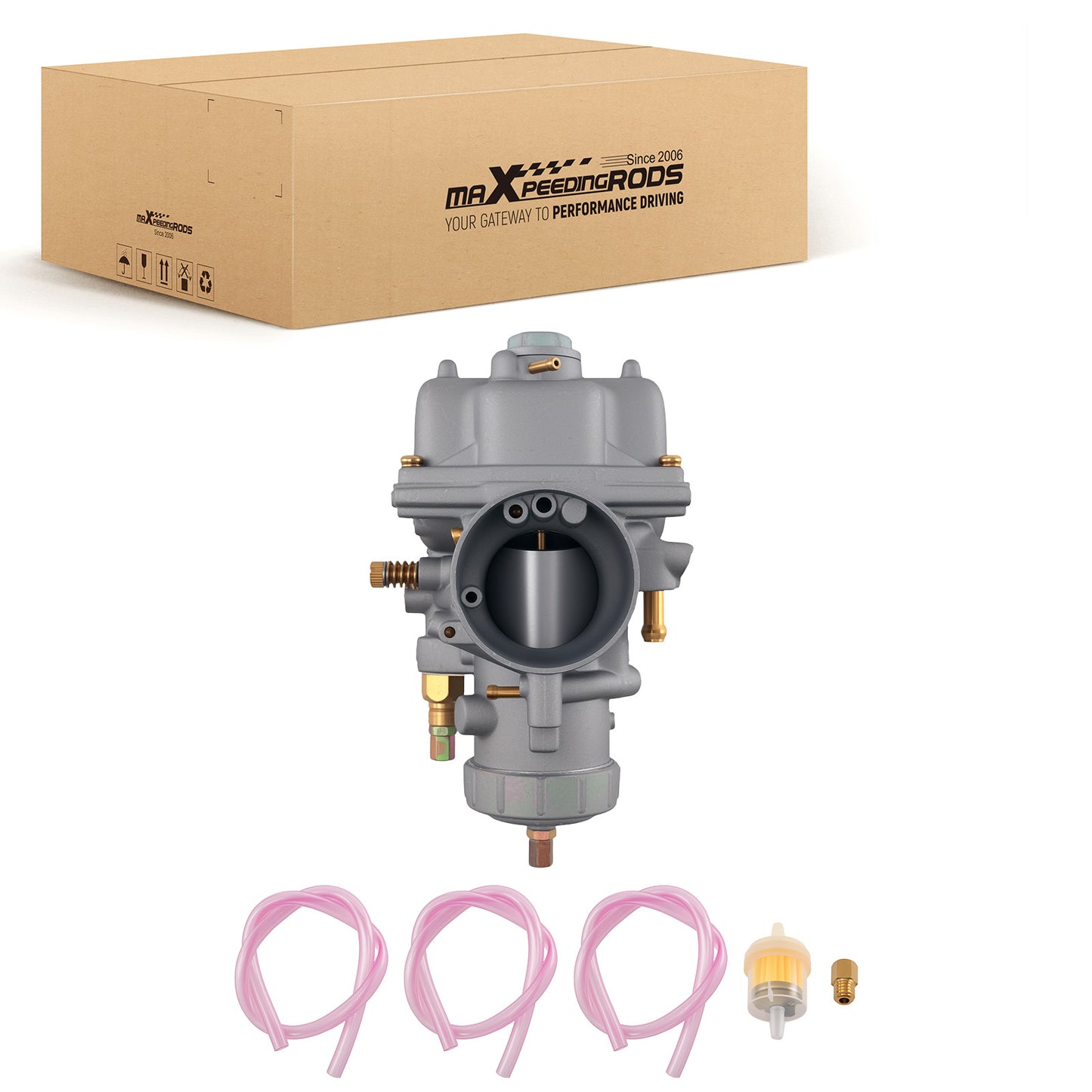ATV Carburetor Set compatible For Polaris Sport 400 1998-1999 3130710 3130424 3130498