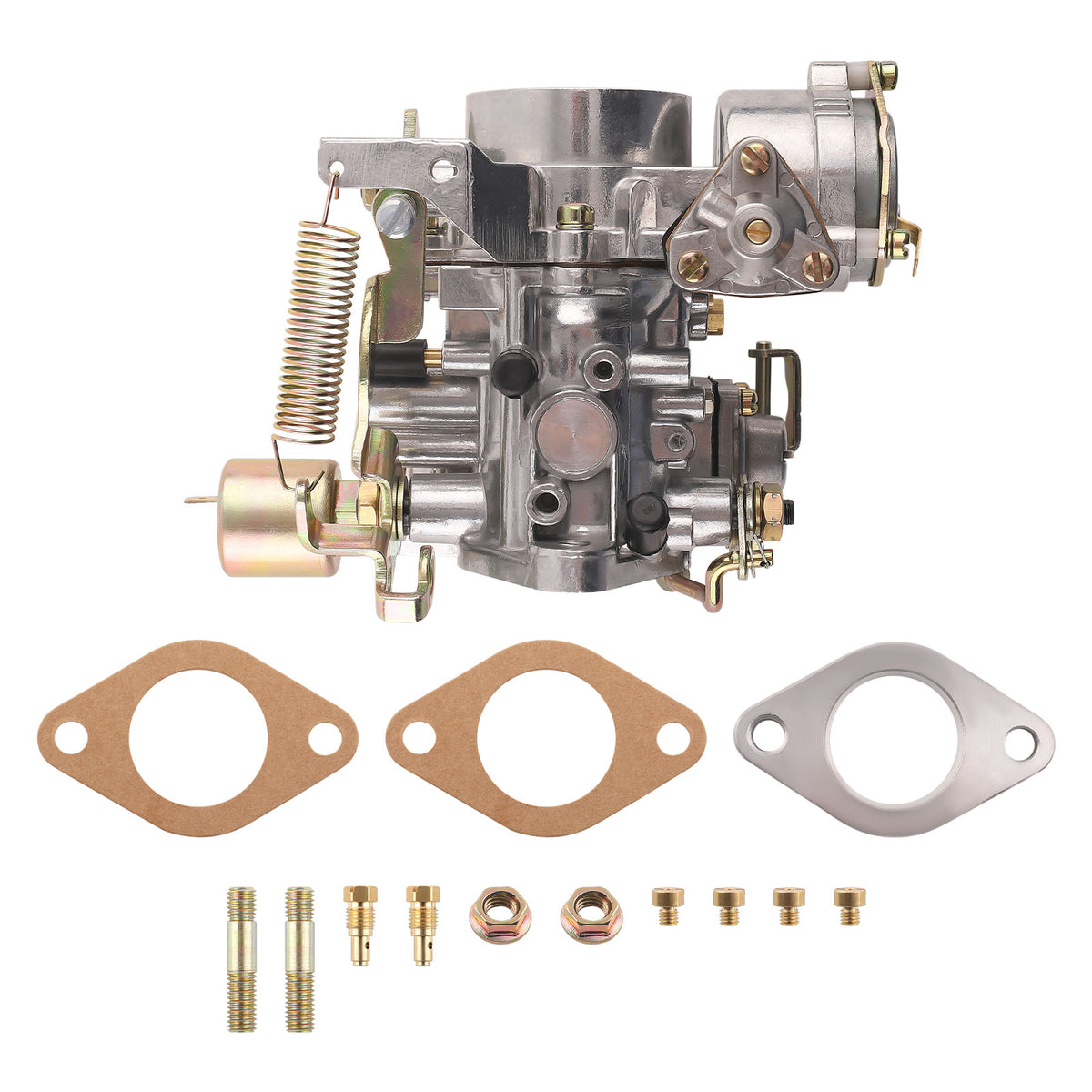 37 Pict-3 Carburetor compatible For Volkswagen Beetle Super Beetle 1971-1979 Zinc Alloy