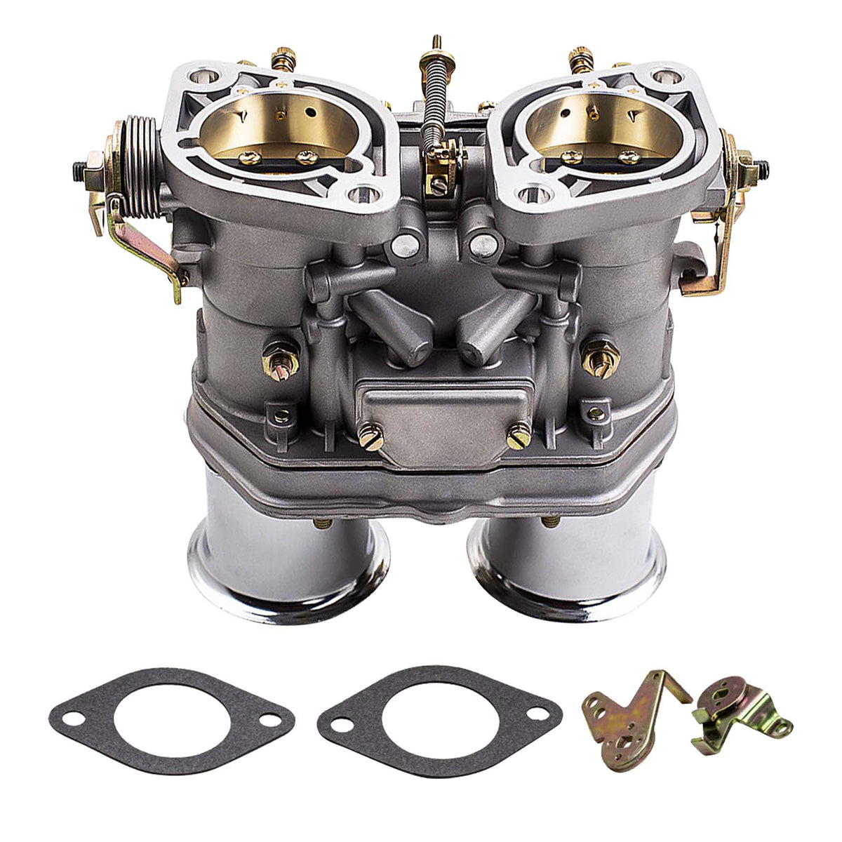 44 IDF 2 BBL 44mm Carb Carburetor Compatible For VW Beetle Transporter compatible For Jaguar w/ Air Horn