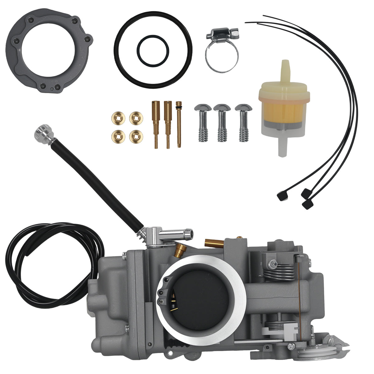 HSR42 42mm Carburetor Carb Kit compatible For Harley-Davidson Twin Cam Carb TM42-6PK