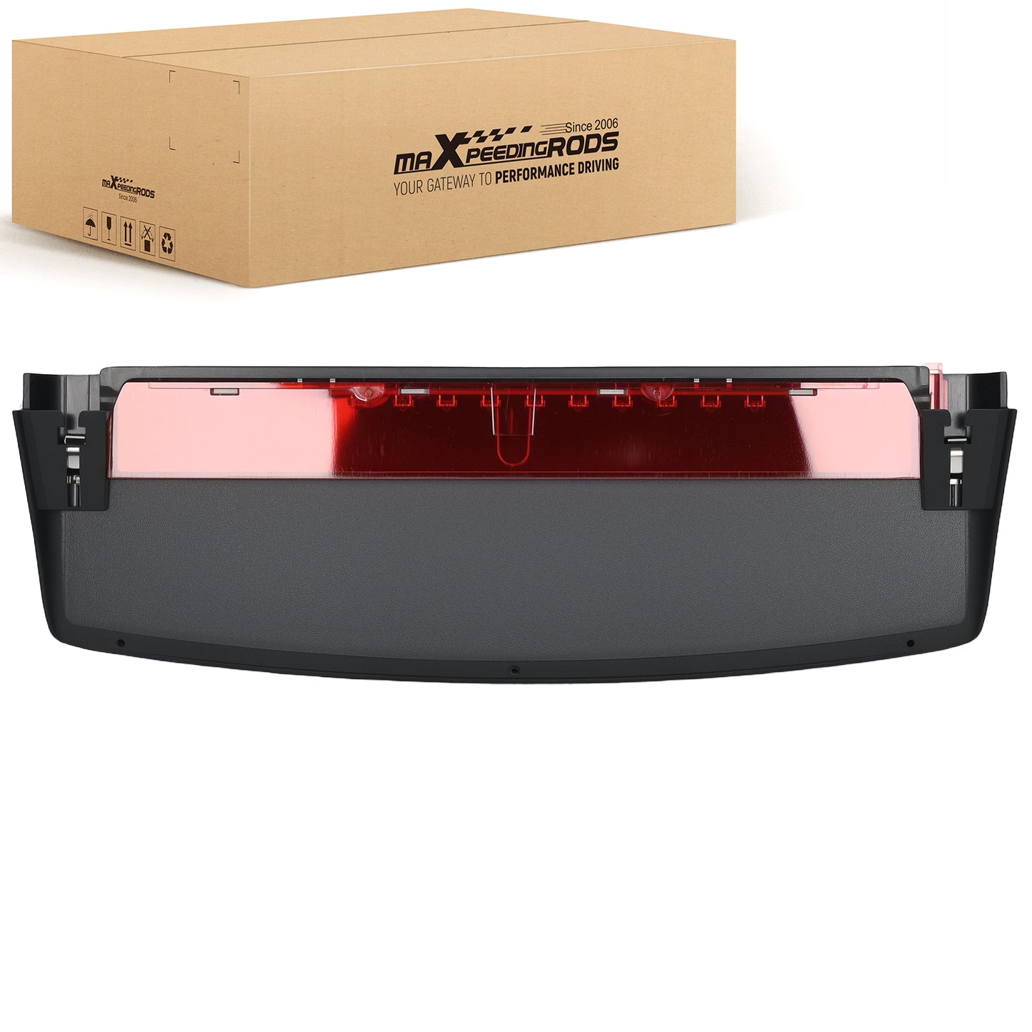 Third Brake Stop Lamp Light Compatible For Audi A4 quattro S4 2009-2016 8K5945097 Red