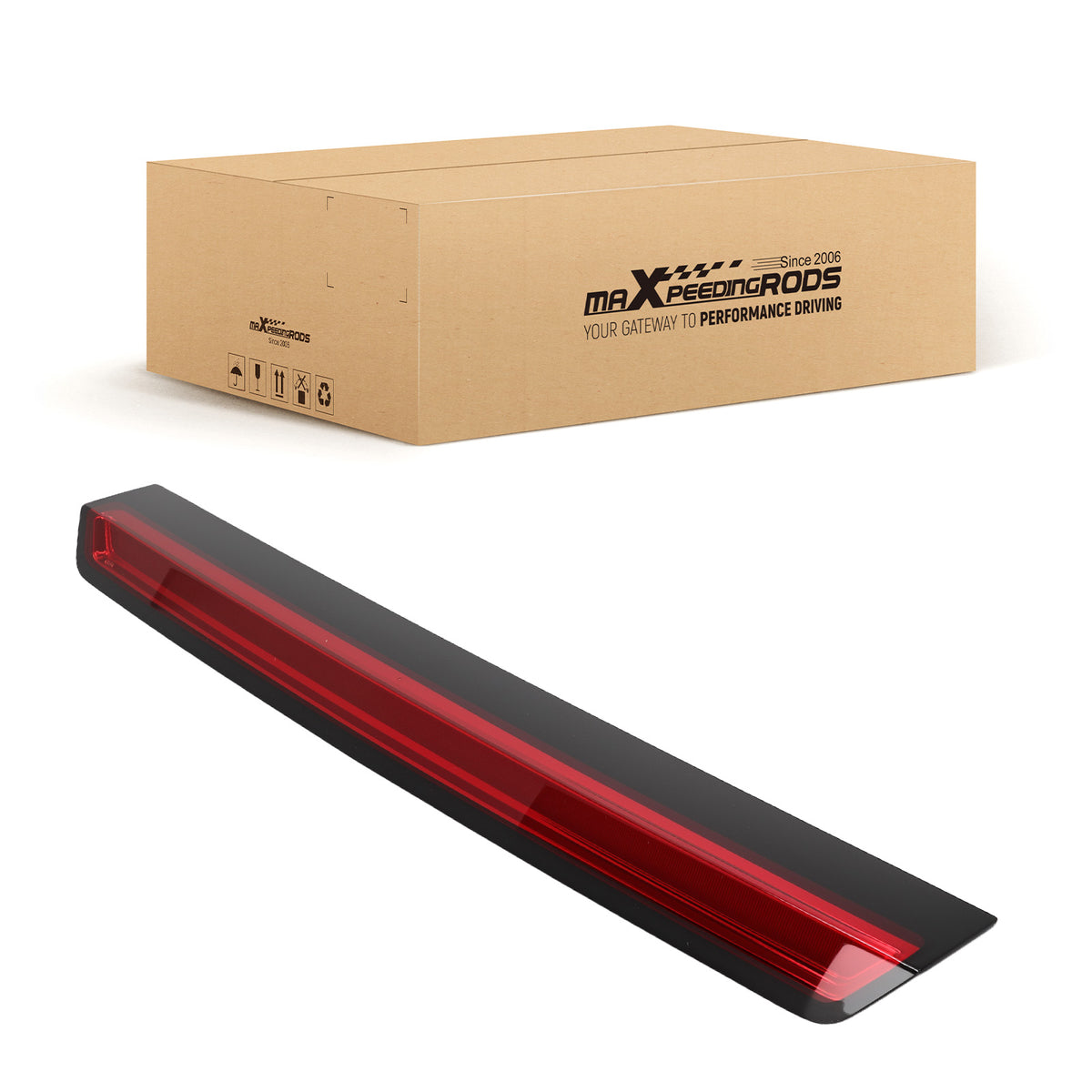 Third Tail Brake Light Stop Lamp Red Lens compatible For Cadillac Escalade/ESV 2015-2020