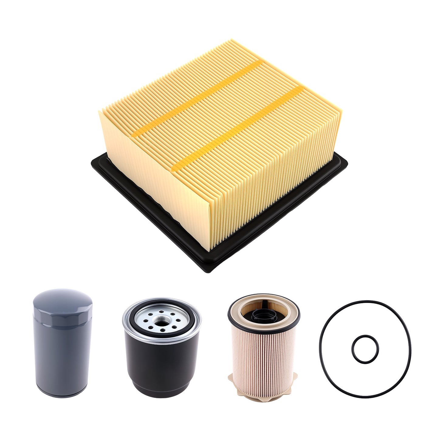 Diesel Filter Kit compatible For Ram 2500/3500/4500 6.7L compatible For Cummins 2013-2018 68157291AA