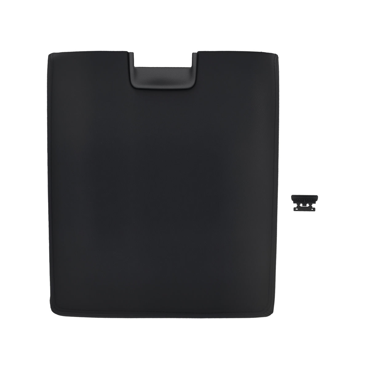 Center Console Lid compatible For GMC Sierra Yukon 2007-2014 20864151 Black Leather