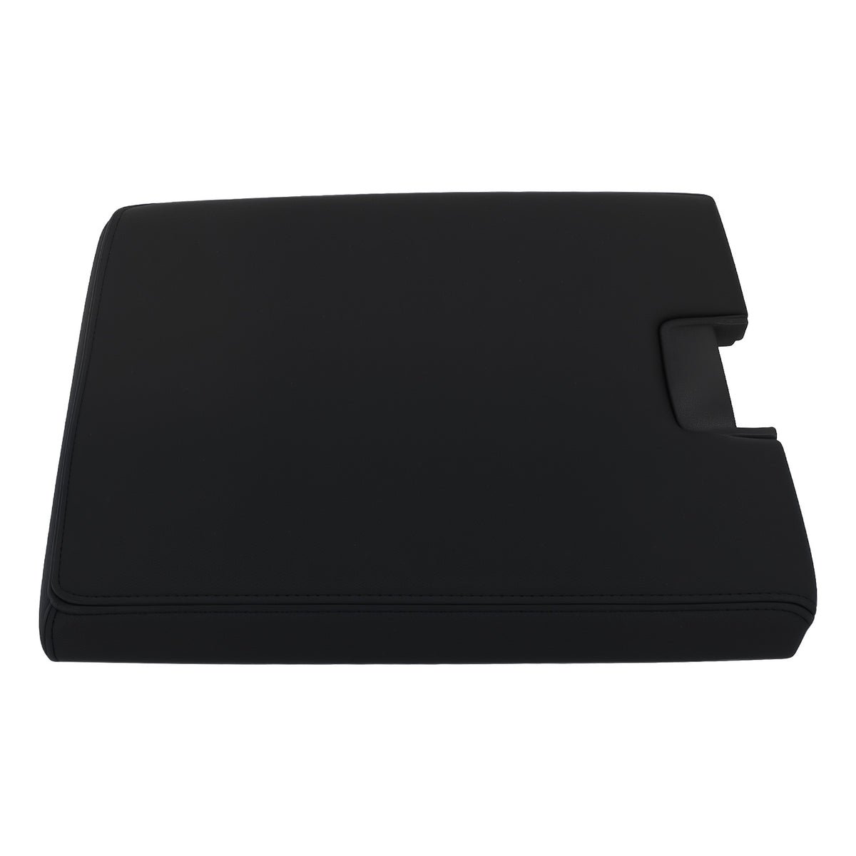 Center Console Lid compatible For GMC Sierra Yukon 2007-2014 20864151 Black Leather