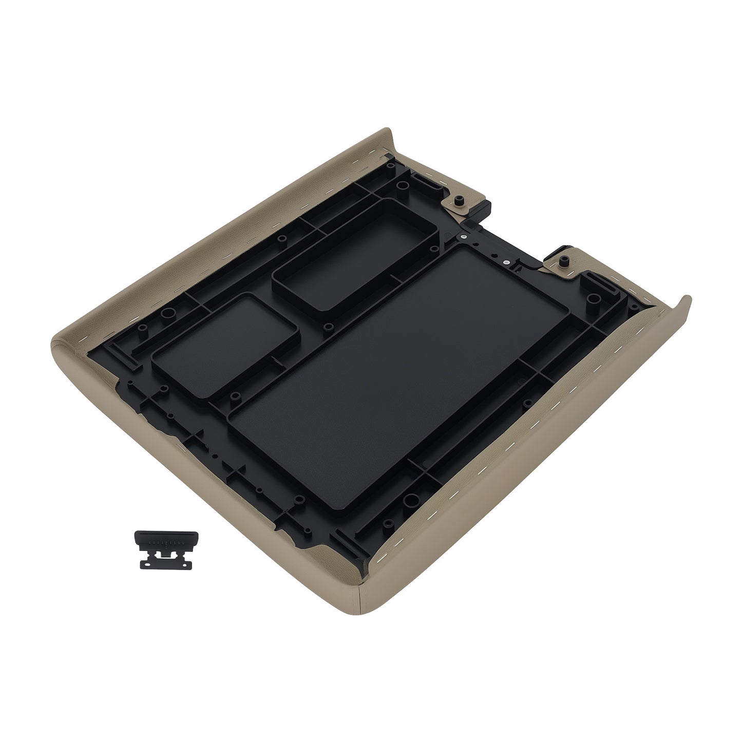 Armrest Cover Assembly compatible For GMC Sierra 2007-2014 924-810 Beige Replacement