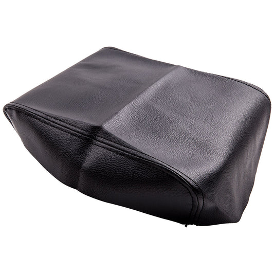1x Leather Center Console Armrest Lid Cover Protect compatible for Toyota Tacoma 2005-2015