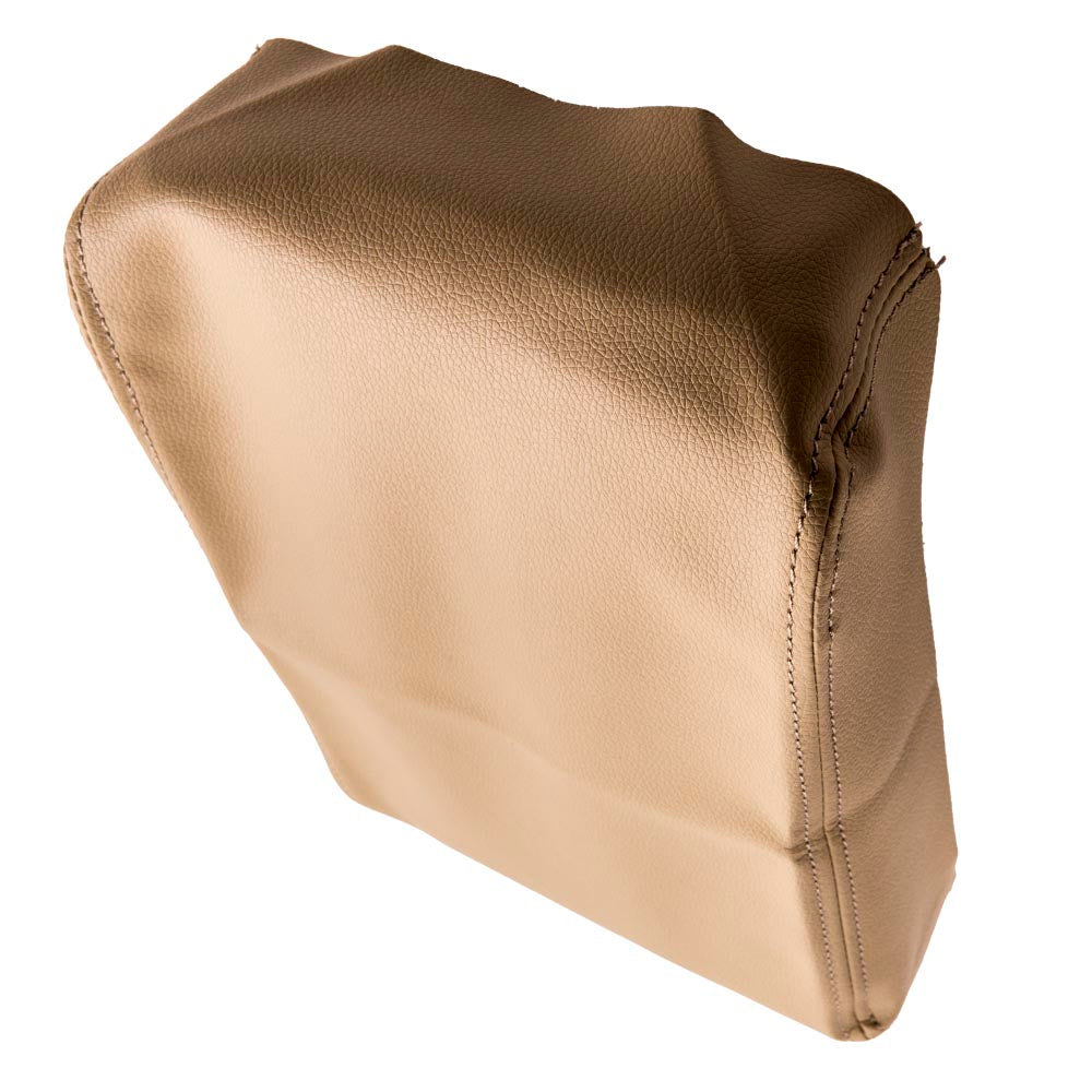 New Beige Leather Center Console Armrest Lid Cover compatible for Toyota Tacoma 2005-15