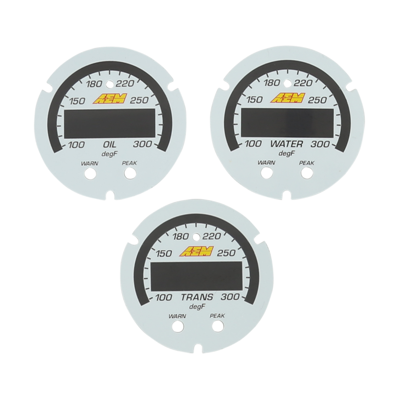 AEM X-Series Temperature Gauge Accessory Kit