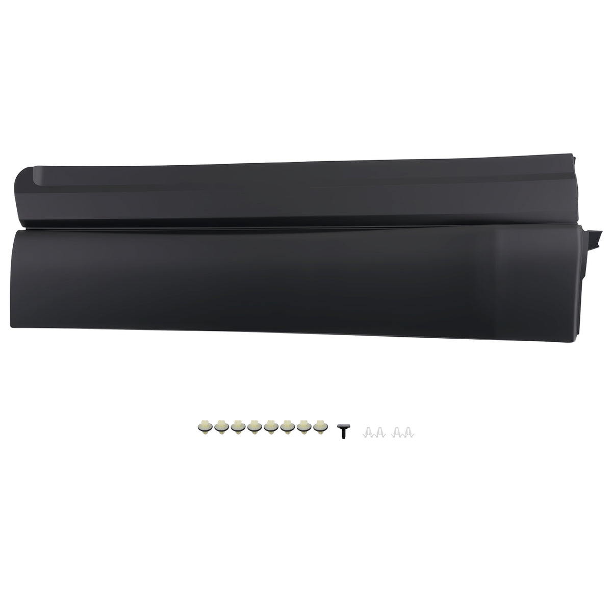Door Rocker Trim Molding compatible For Toyota Highlander 2.7L/3.5L 2014-2019 Plastic