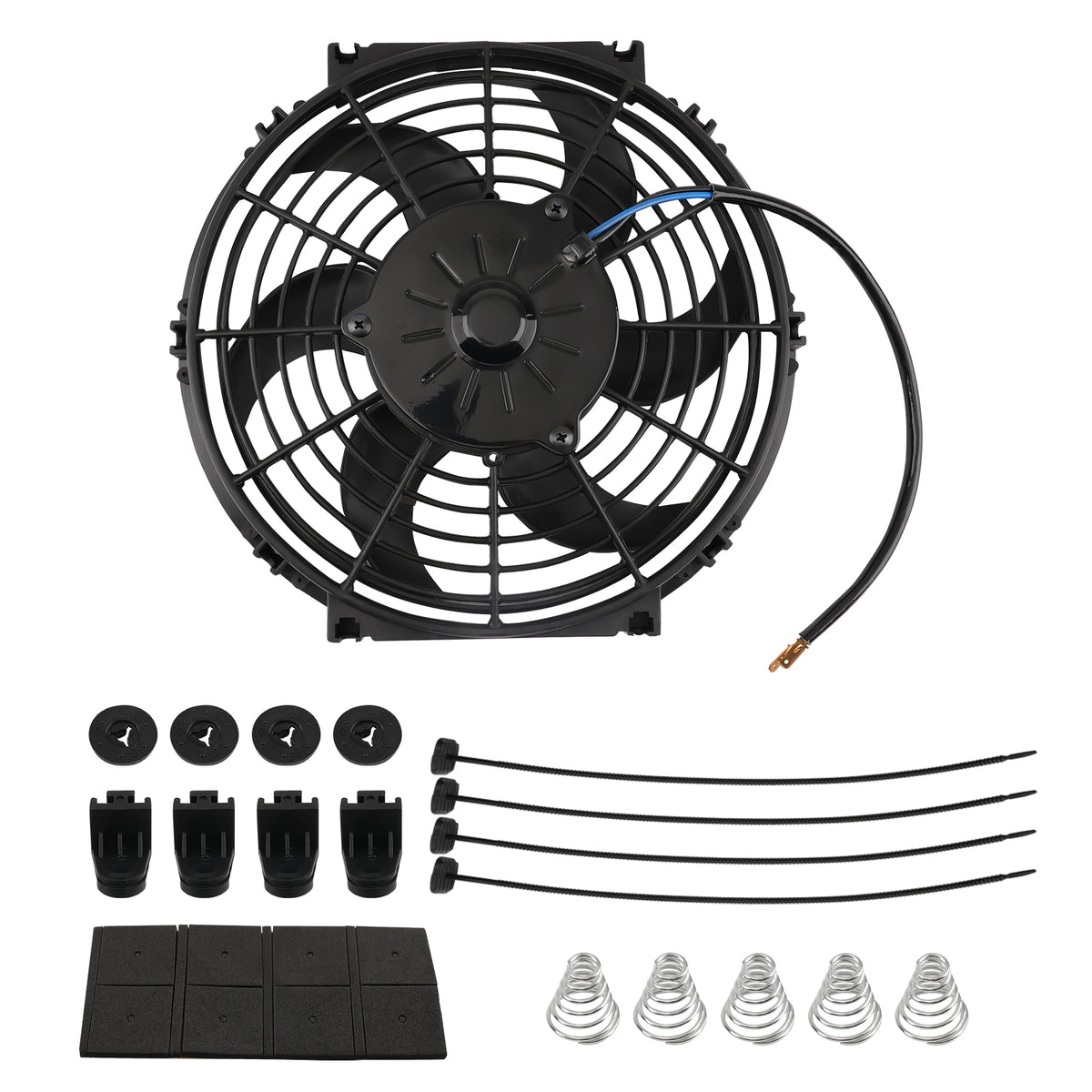 10 inch 800CFM Electric Cooling Fan Push Pull For Universal Radiator Condenser