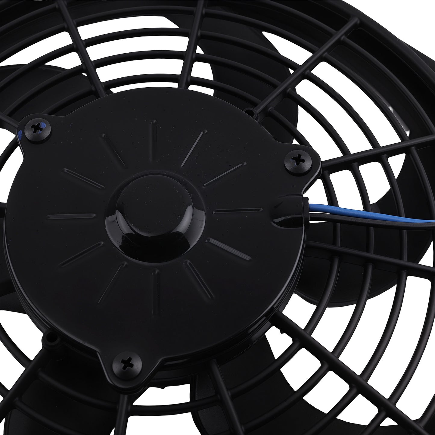 10 inch Black Plastic Cooling Fan Assembly 800CFM for Universal Radiator Fitment