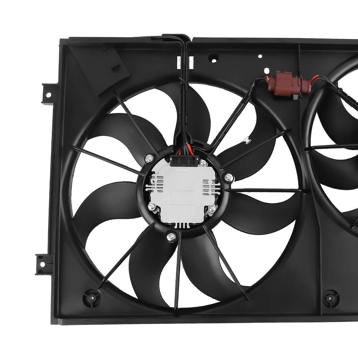 Cooling Fan compatible For Volkswagen Jetta/Compatible For Golf/Rabbit 1.9L/2.5L 1K0959455ET 1K0959455N