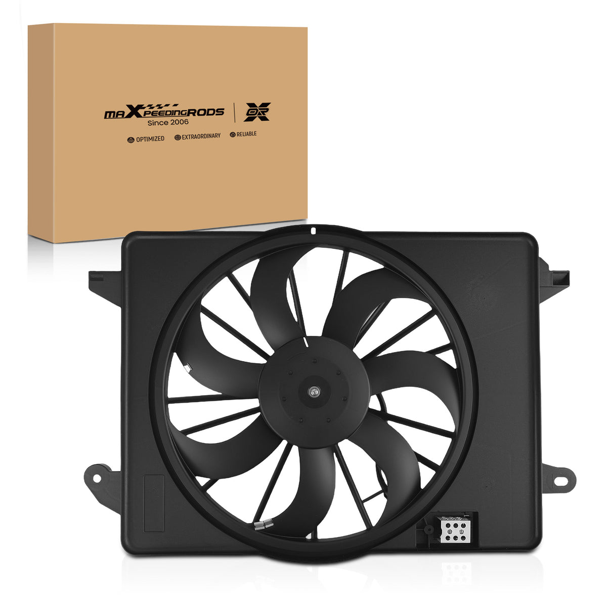 Cooling Fan compatible For Chrysler 300 compatible For Dodge Challenger V6/V8 2009-2021  68050129AA