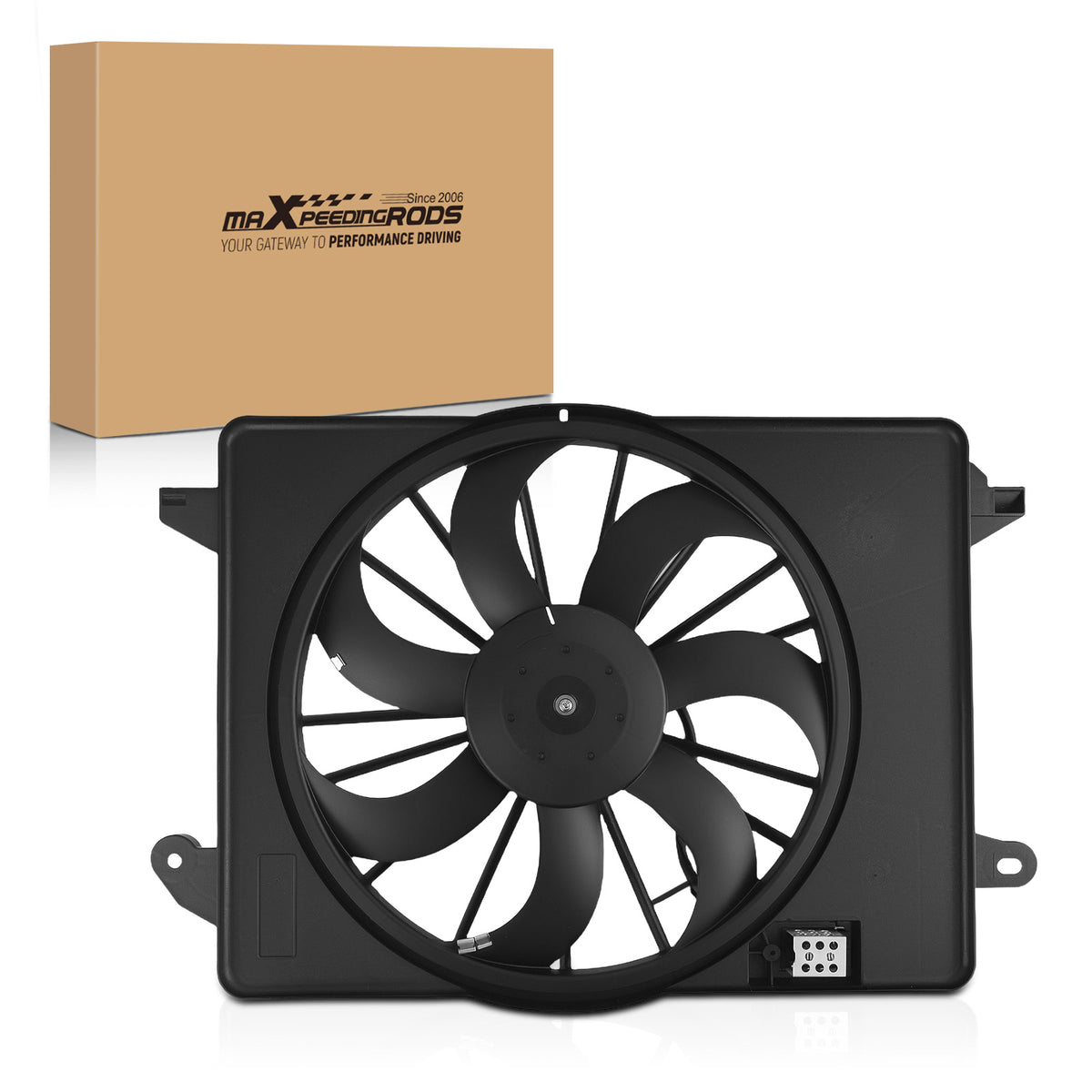 Cooling Fan compatible For Chrysler 300 compatible For Dodge Challenger V6/V8 2009-2021  68050129AA