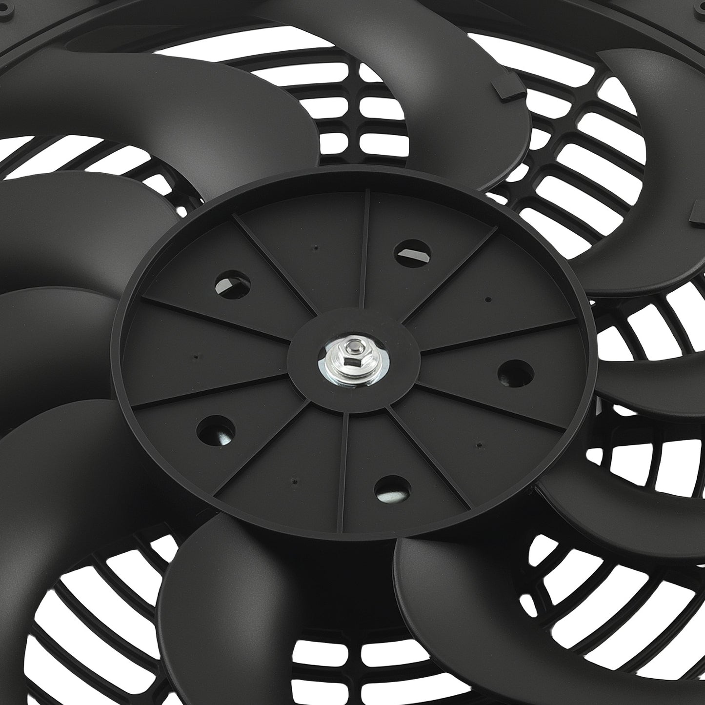 12 inch Universal Assembly for Radiator Cooling 240W 2250RPM 10 Blades Black