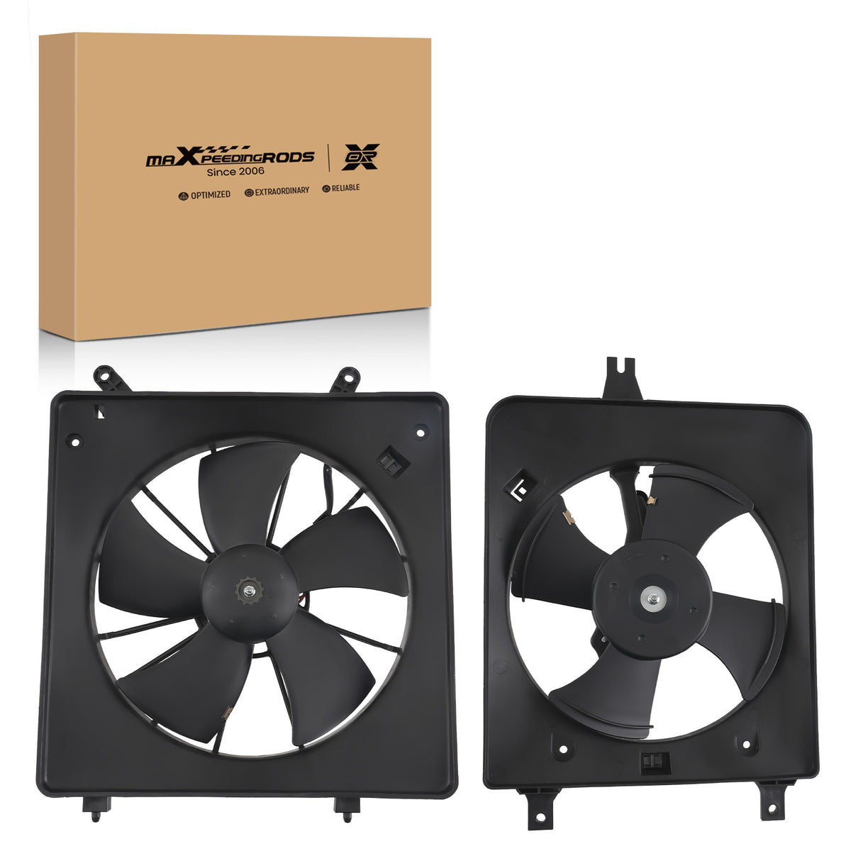 Cooling Fan Assembly compatible For Honda Accord 1998-2002 38615PAAA00 2100RPM